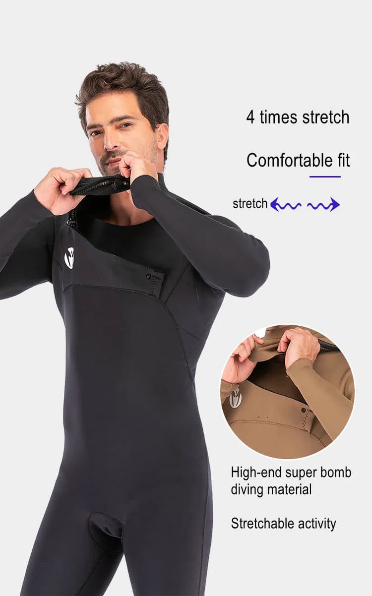 Woman Neoprene Underwater Hunt Surf Front Hinge Underwater Fishing Keeping Hot Diving Mute Scuba Snorkeling Kayak Muta