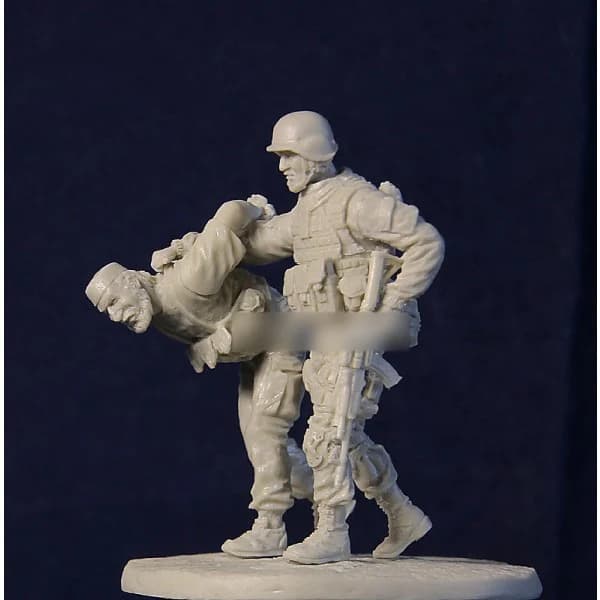 Figura in resina 1/35 kit in resina miniature non verniciate SFO0163