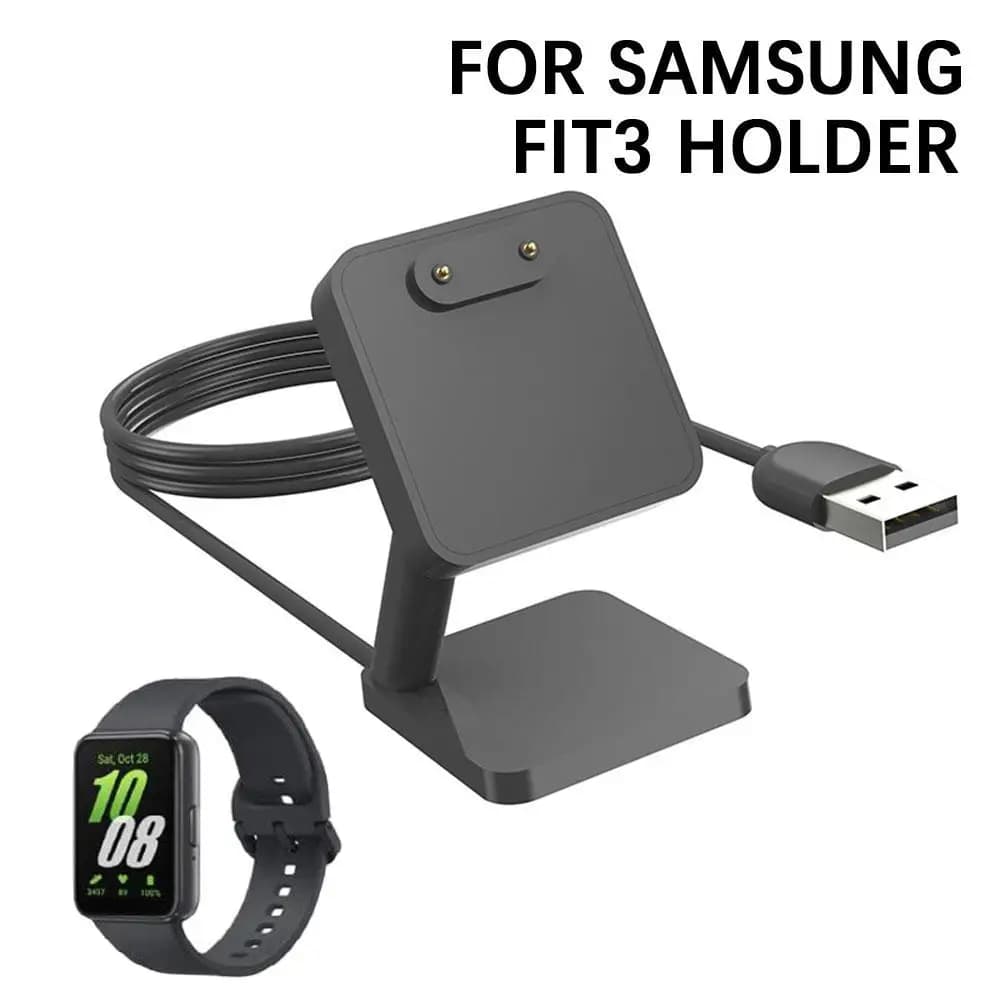 Adattatore per caricabatterie da tavolo con ricarica USB Carica di alimentazione Smart Watch Supporto di ricarica Accessori Staffa per Huawei Watch Fit 3
