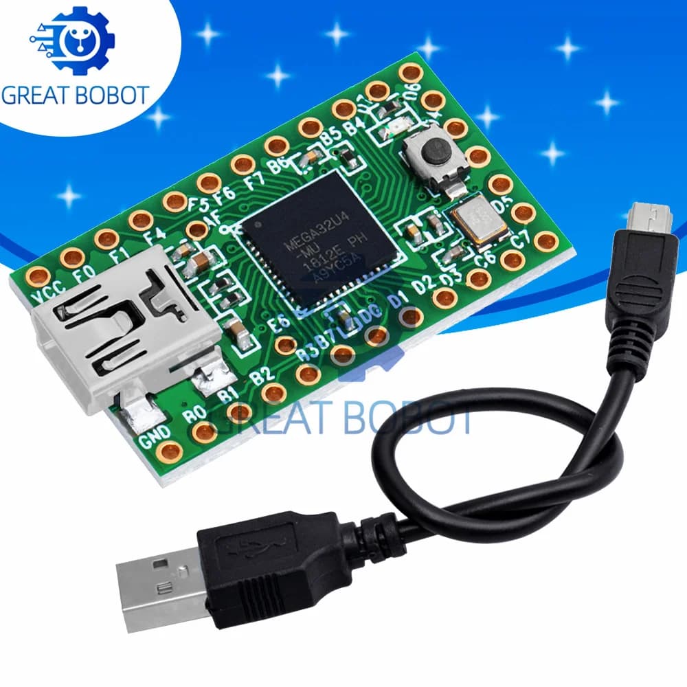 BS Teensy 2.0 USB 2.0 keyboard mouse teensy for Arduino AVR ISP experiment board U disk Mega32u4 NEW