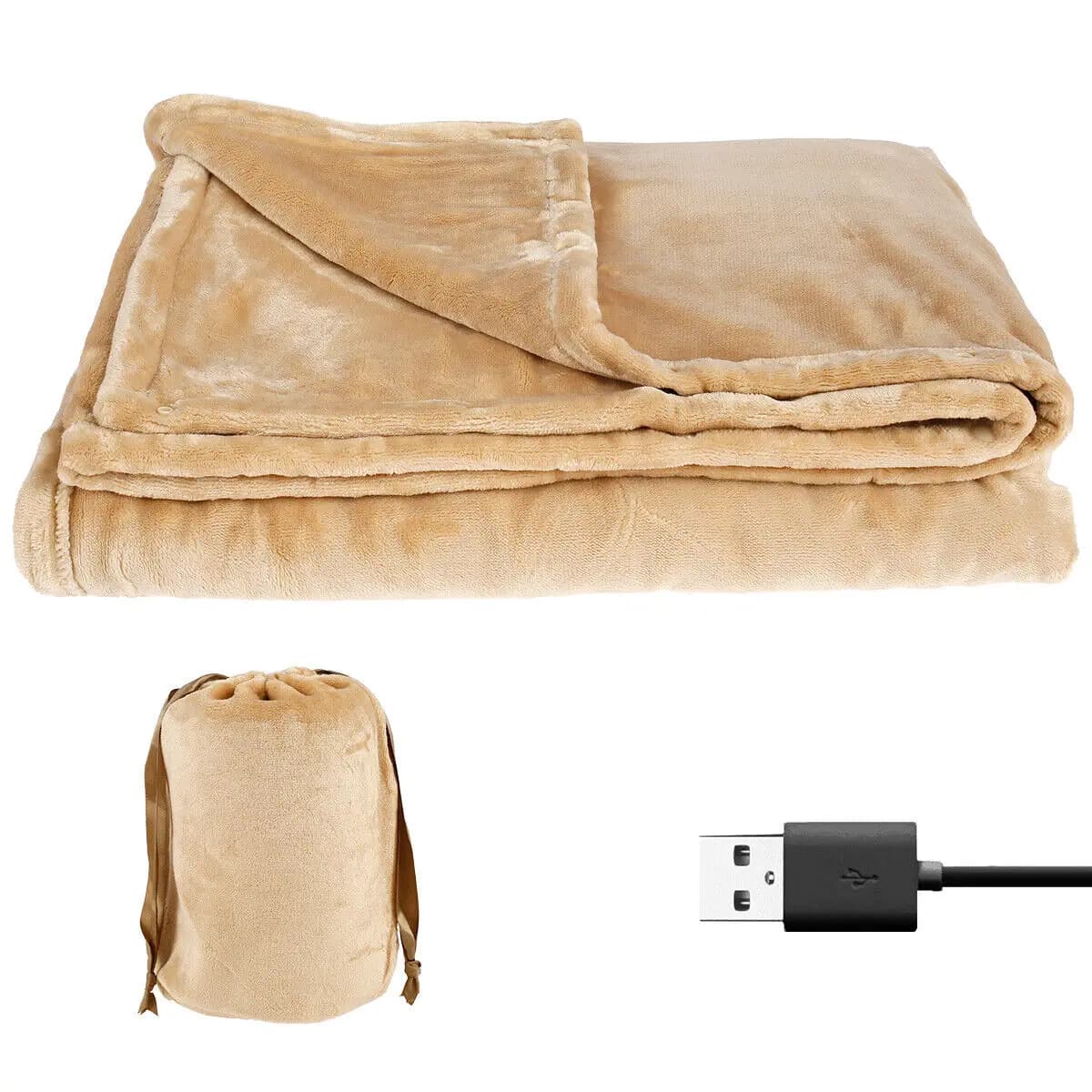 1Pc 5V USB Coperte elettriche Coperta riscaldata in poliestere Materasso caldo lavabile in macchina multifunzione in poliestere