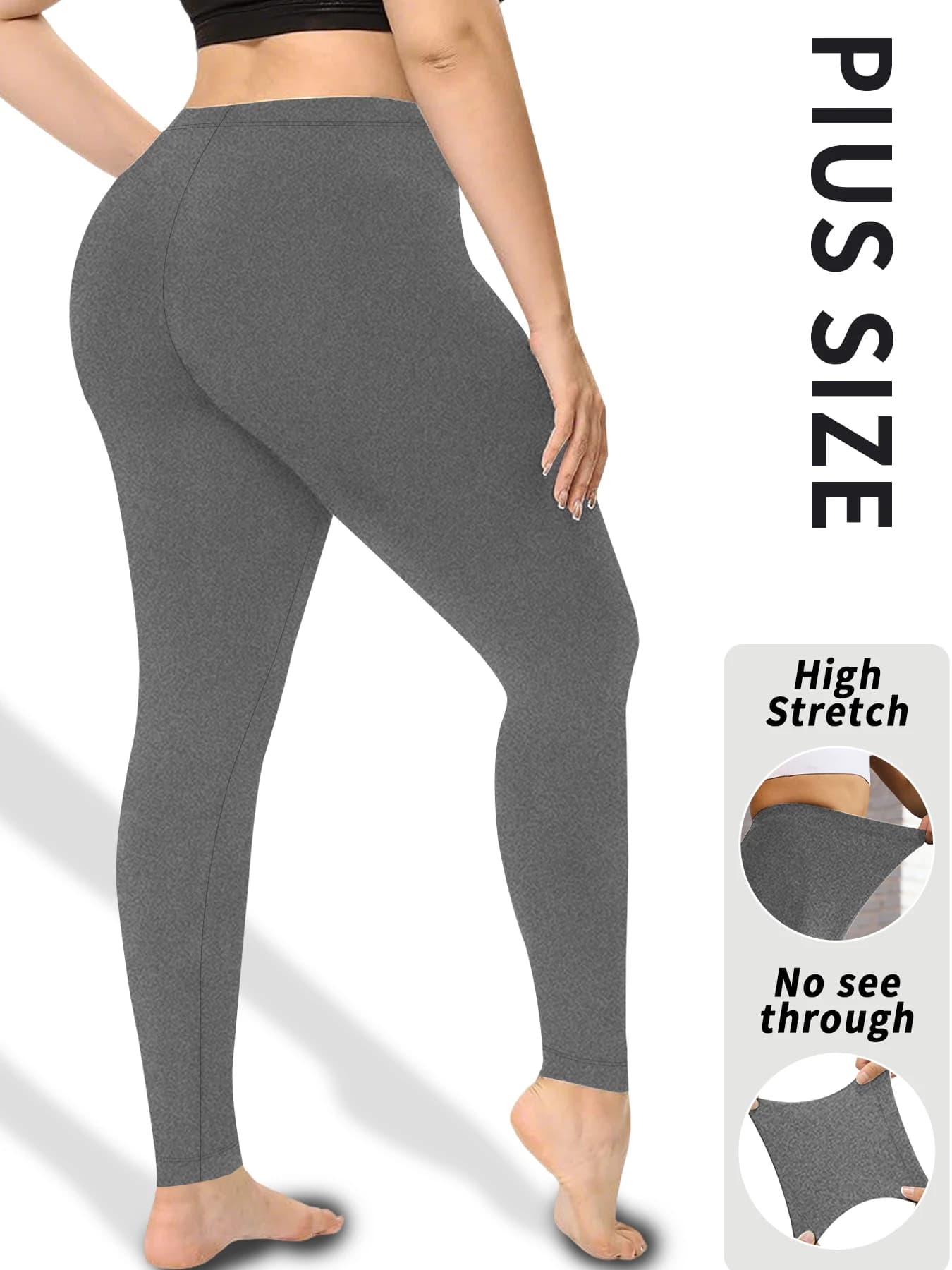 Low waist training leggings for women strong sizes - super soft and elasticated leggings for yoga, running, training and daily life