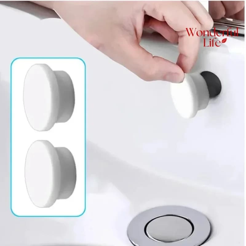 4 pezzi tappo di tenuta di scarico tappo di scarico per vasca da bagno per accessori da bagno anello di troppopieno per lavabo coperchio di tenuta per lavandino anello di troppopieno