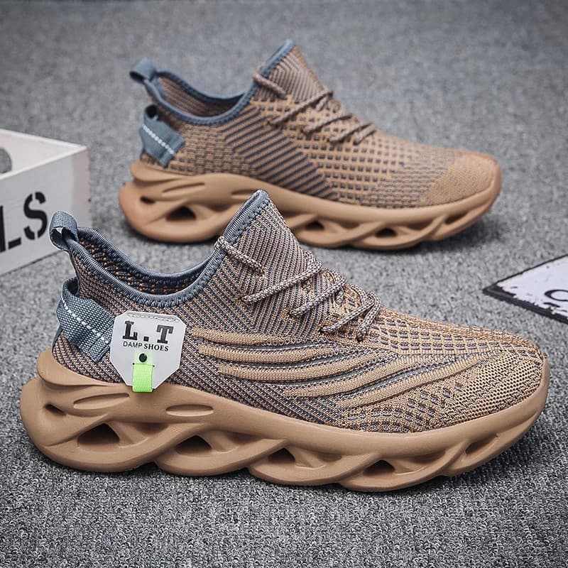 Nuove Scarpe da Corsa per Uomo, Leggere e Traspiranti, Comode per Camminata e Jogging
