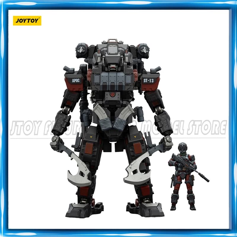 JOYTOY 1/25 Action Figure Serie APOC Crimson Phantom Stealth/Night Ops Mech ST-8613 UNSC Sniper Mason Mech Figure Giocattolo