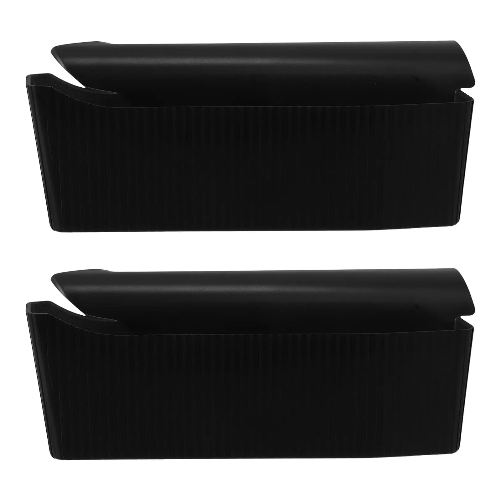 1 Paio di Organizer per Console Centrale Auto, Elegante Vassoio Portaoggetti in Plastica per Cruscotto SUV, Salvaspazio, Facile da Installare