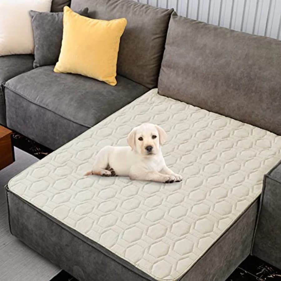 Waterproof and Anti-Slip Dog Bed Cover and Pet Blanket Sofa Pet Bed Mat car Incontinence Mattress Protectors Furniture Couch Co