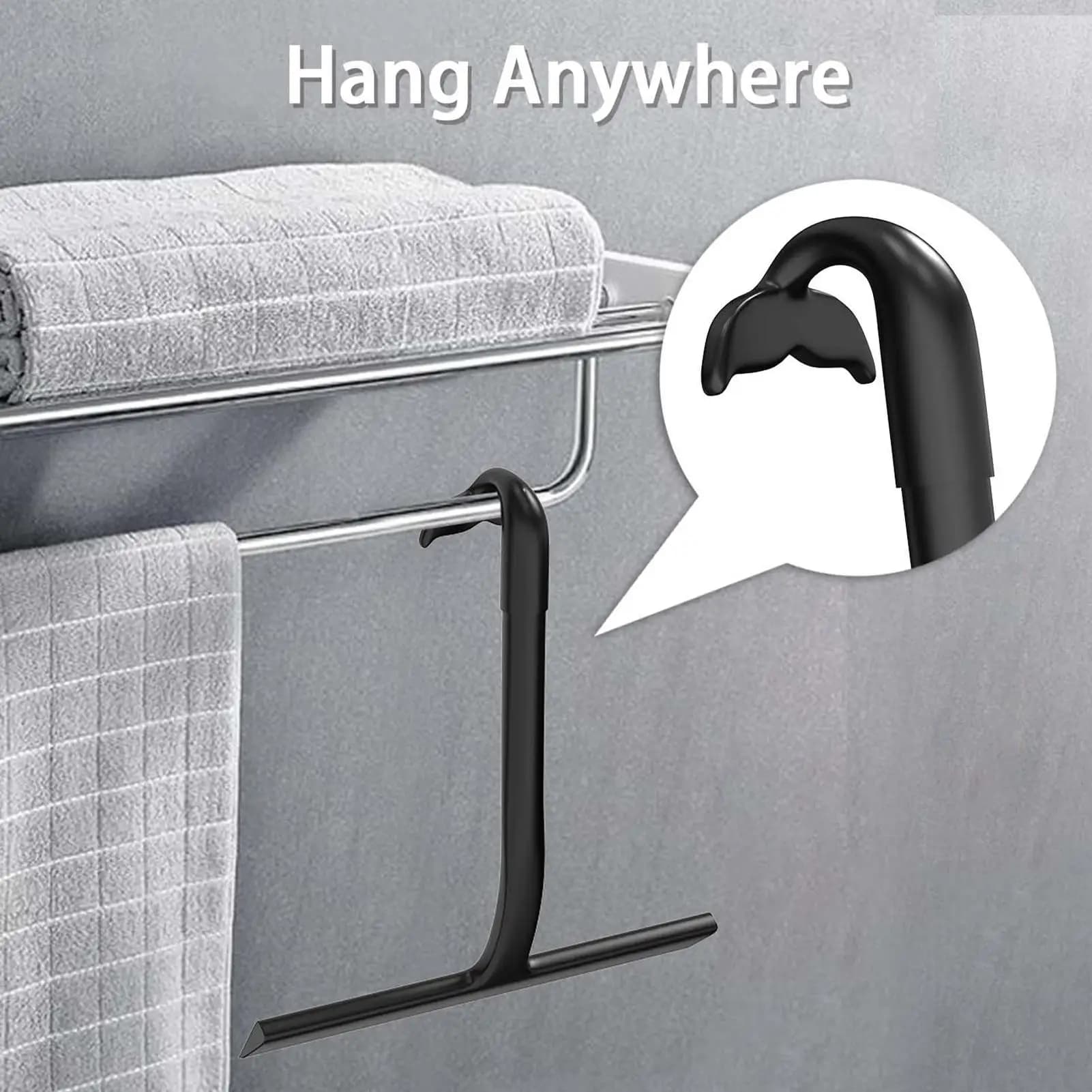 Tergivetro doccia in silicone per porte in vetro, strumento per la pulizia del bagno, tergivetro per doccia, parabrezza, specchio, piastrelle e casa