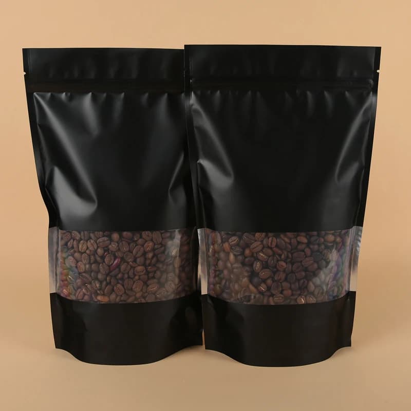 Sacchetti per imballaggio sottovuoto in plastica con chiusura a zip in foglio di alluminio con stampa digitale 4OZ 8OZ 16OZ per polvere proteica