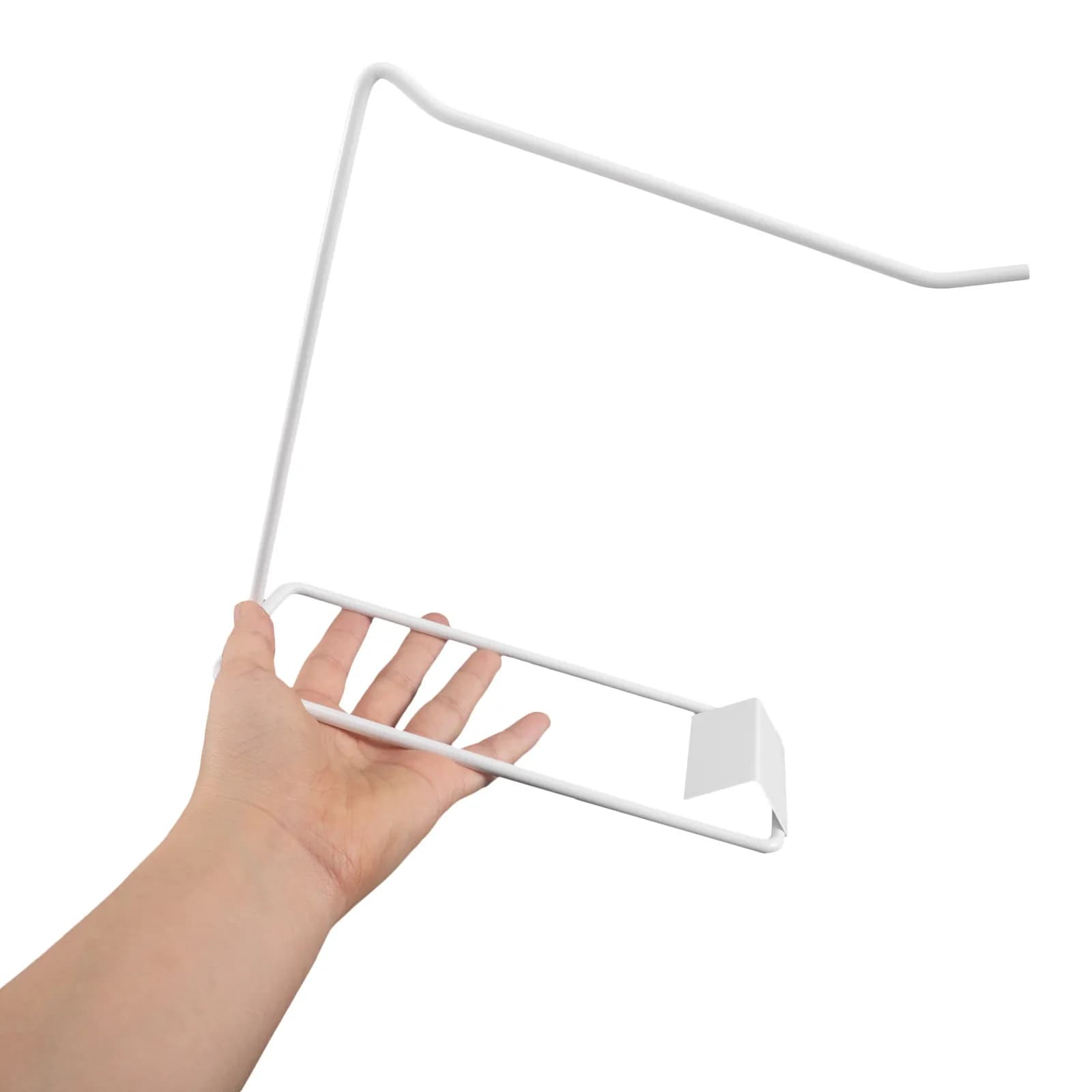 3Pcs Iron Nail Display Stand Rack Matte Finish Sturdy Nonslip Base for Nail Color Sample Display Board Manicure Salon