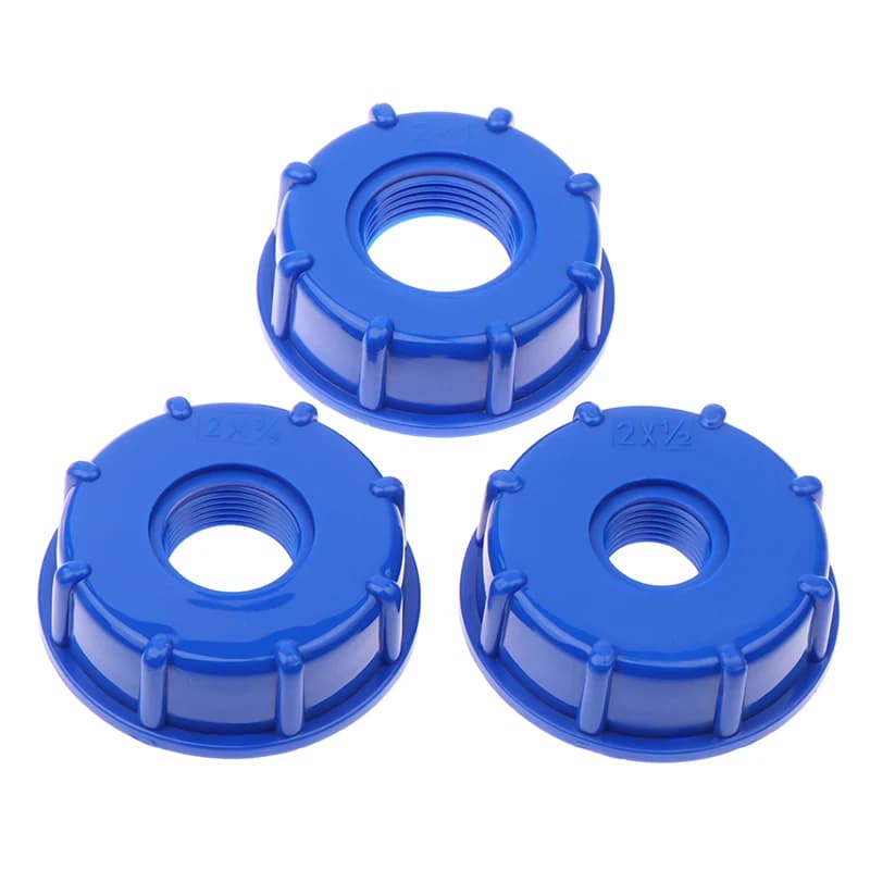 Adattatore per Serbatoio d'Acqua da Giardino da 1/2, 3/4, 1 Pollice, Adattatore Riduttore per Serbatoio IBC S60x6, Adattatore per Contenitore
