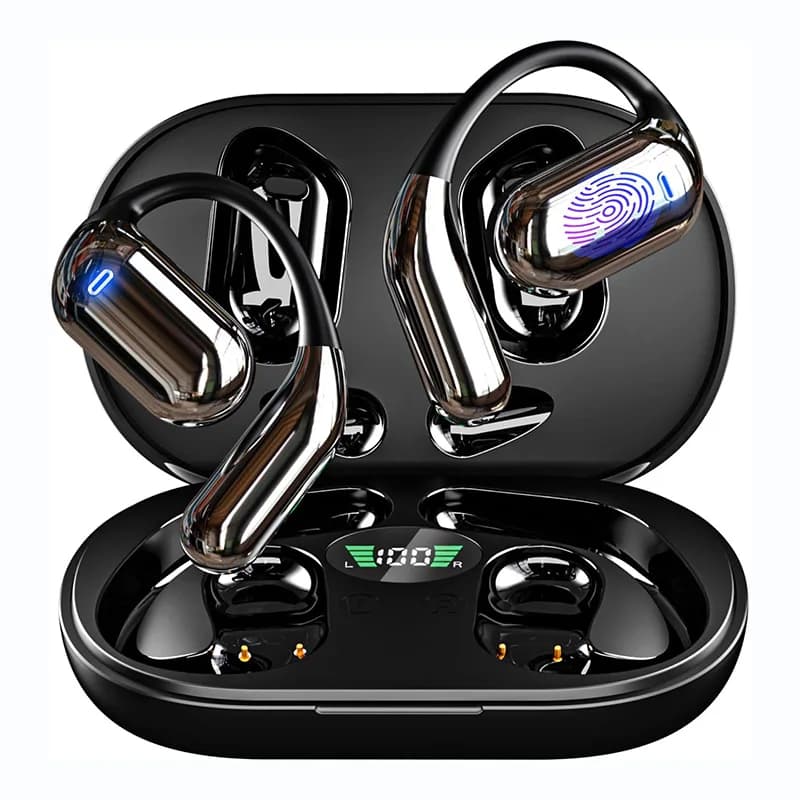 Auxiliary translator AI 3 in 1 144 languages Q16 Bluetooth 5.3 earphones with noise cancelation Instant translator Smart voice in real time