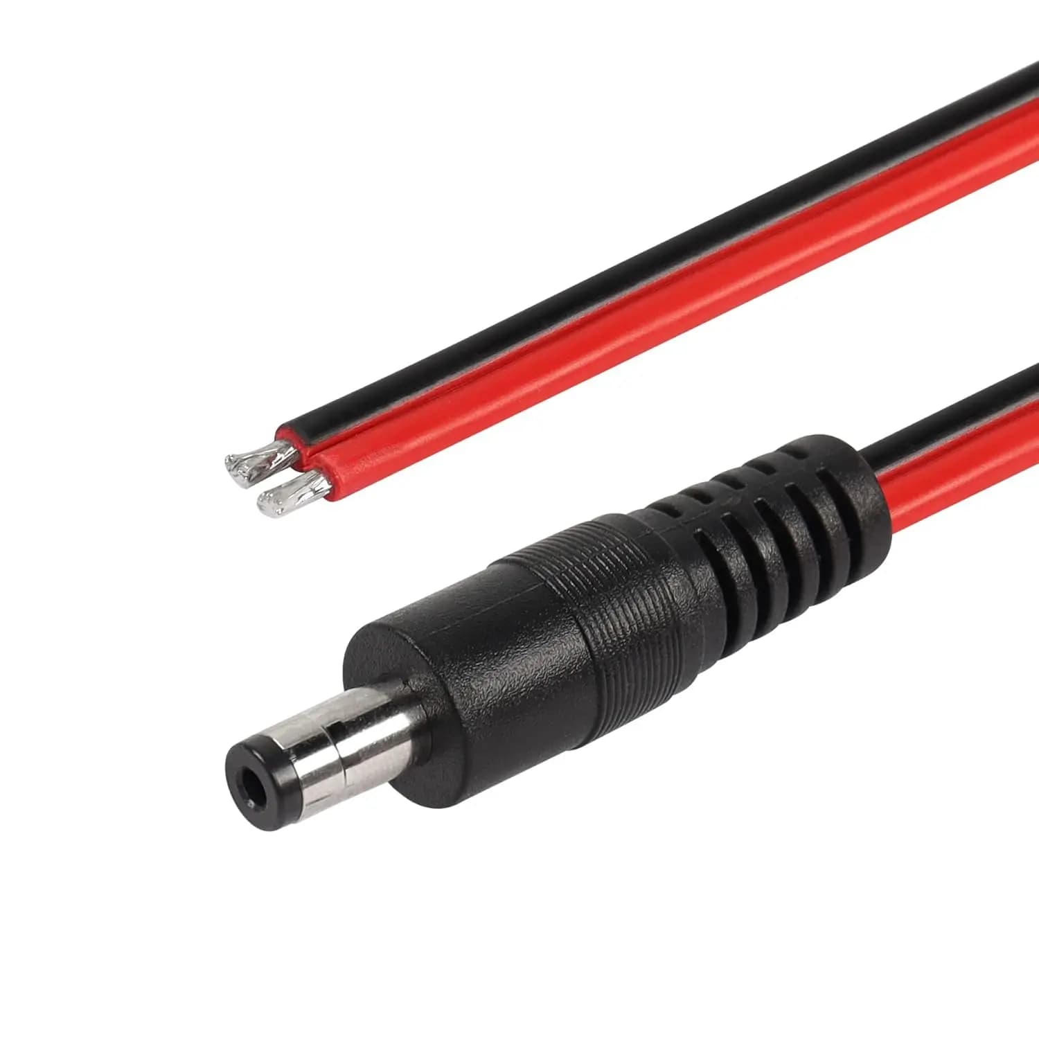 1 pz 14AWG DC di Alimentazione 5.5mm x 2.1mm Maschio Treccia Cavo di Riparazione Per CCTV Telecamera di Sicurezza di Sorveglianza LED Strip Light Monitor