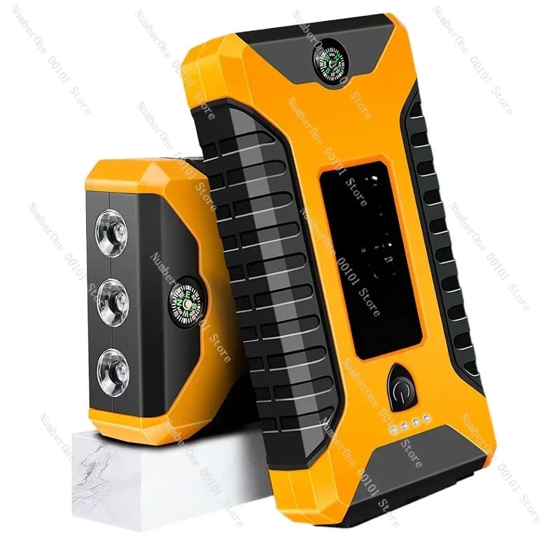 Avviatore di emergenza per auto 600A Dispositivo di avviamento portatile Accendino 4USB 20000/99800mAh