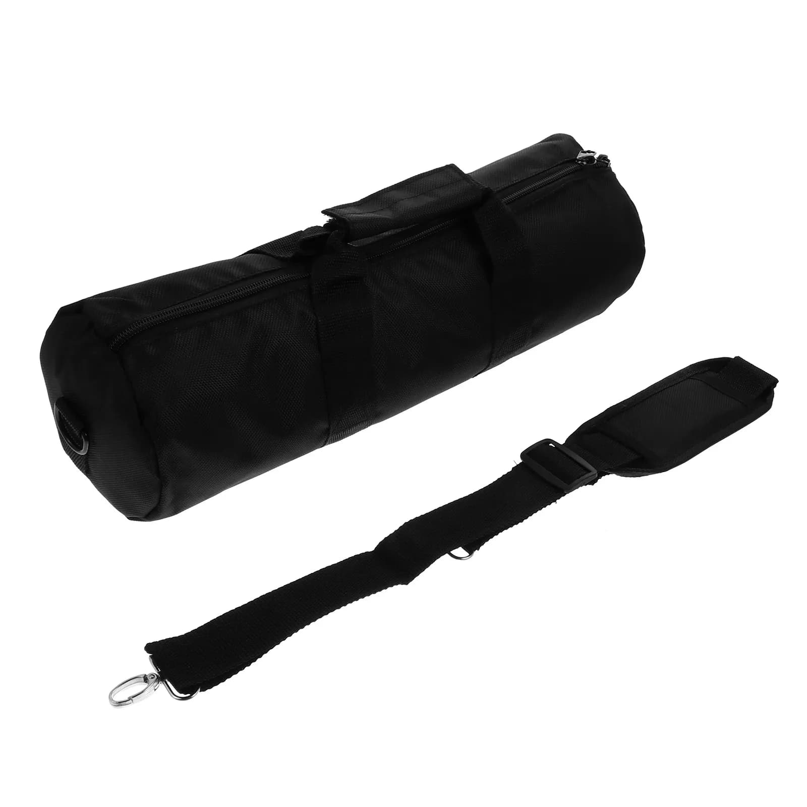 Borsa a tracolla professionale per attrezzatura fotografica da 40 cm, custodia in nylon per treppiede con protezione in spugna, antiurto, con gancio a D