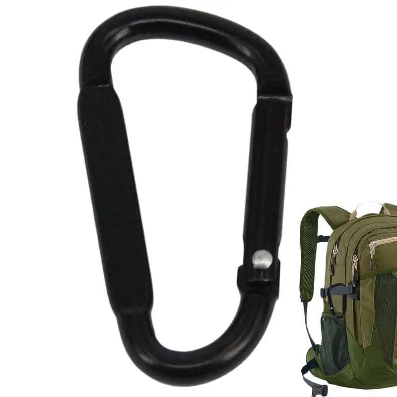 Aluminum Alloy D Ring Spring D Ring Clip Metal Mosque Travel Mosque Backpack Mosque Camping Accessories