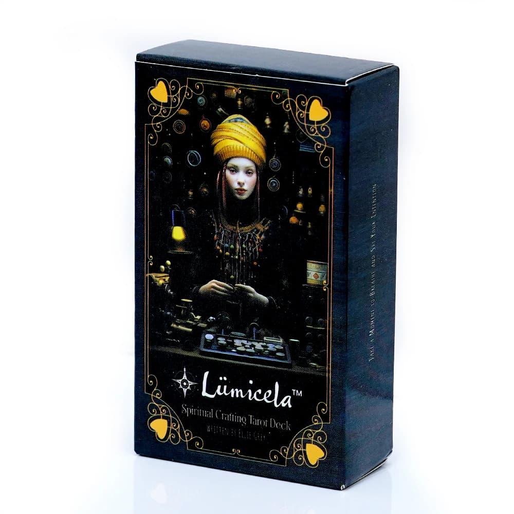 Lumzone Artigianato spirituale Mazzo di tarocchi Carta Oracle Divinazione del destino Tempo libero Intrattenimento Riunioni di famiglia Gioco di carte dei tarocchi