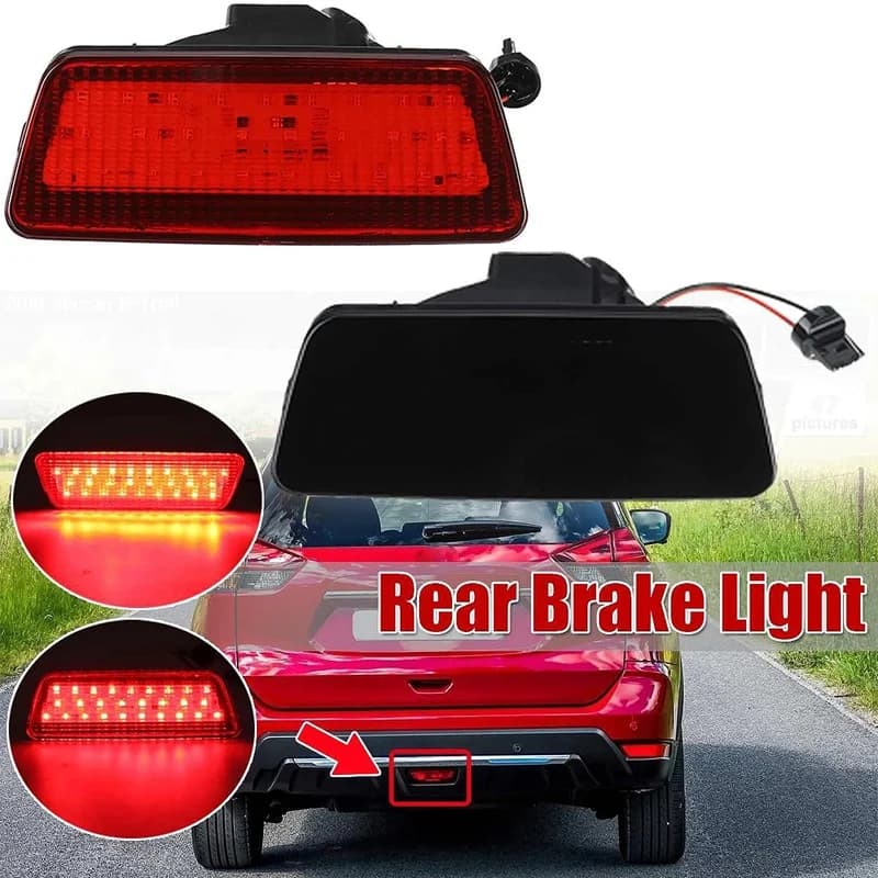 LED fanale posteriore paraurti luce freno riflettore fendinebbia per Nissan X-Trail Rogue Murano Juke muslimate