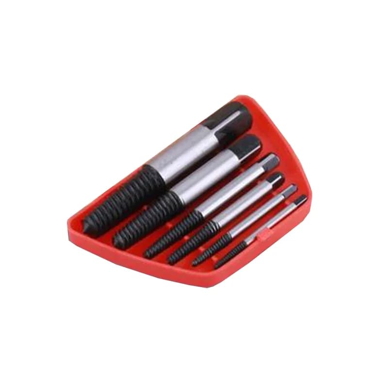Set da 6 pezzi CVS Estrattore per viti rotte danneggiate Strumenti per la rimozione di punte per bulloni da trapano