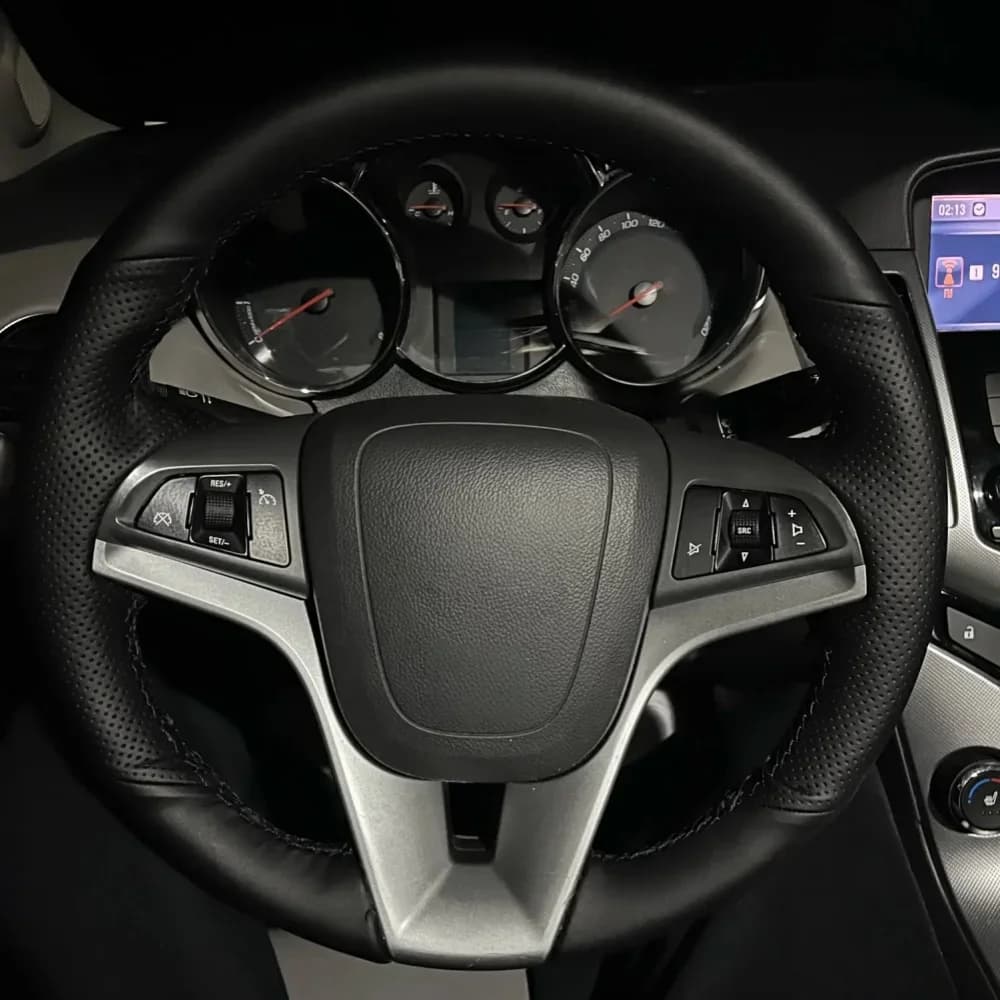 Coprivolante personalizzato per auto, per modelli Hatchback e Sedan 2009-2014, antiscivolo, accessori auto, rivestimento fai-da-te per Chevrolet Cruze