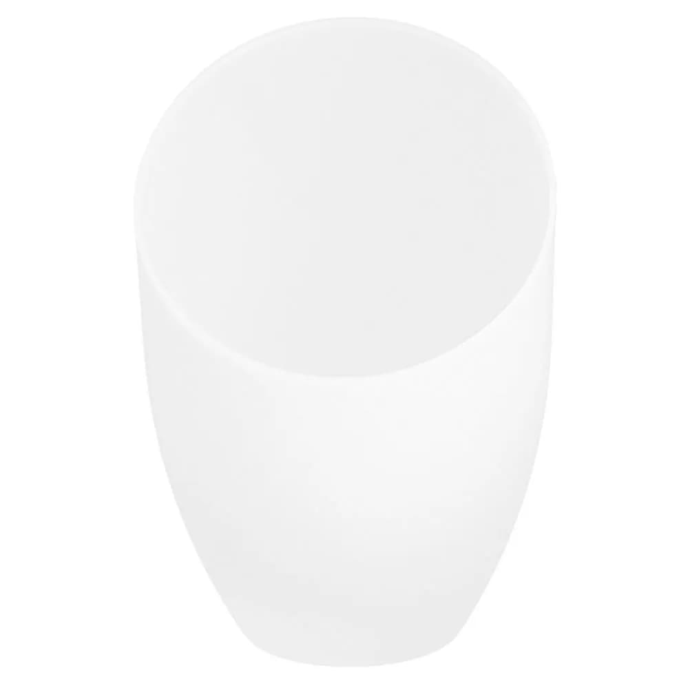 Paralume a Tamburo Stile Retrò, Design Inclinato, Diffusore di Luce Morbida, Paralume in Plastica con Foro da 35mm per Lampade da Soffitto e da Parete