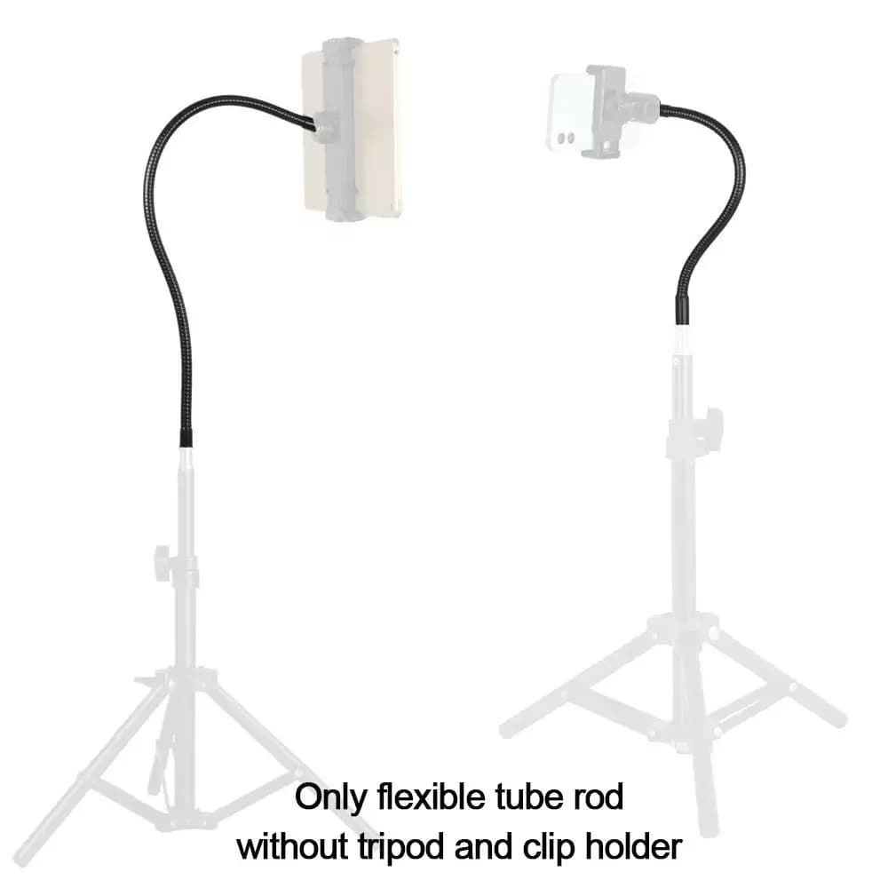 Nuovo monopiede in metallo asta per tubo metallico con vite da 1/4 di pollice flessibile selfie stick supporti treppiede leggero tubo di prolunga fotocamere reflex