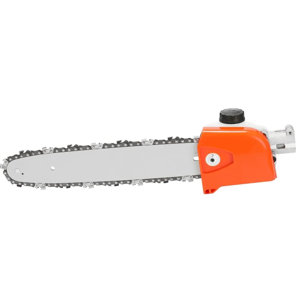 Scatola ingranaggi per motosega + piastra guida + set di catene per Stihl HT KM serie 73-130 Sega a palo Trimmer Connettore Sega per potatura a palo
