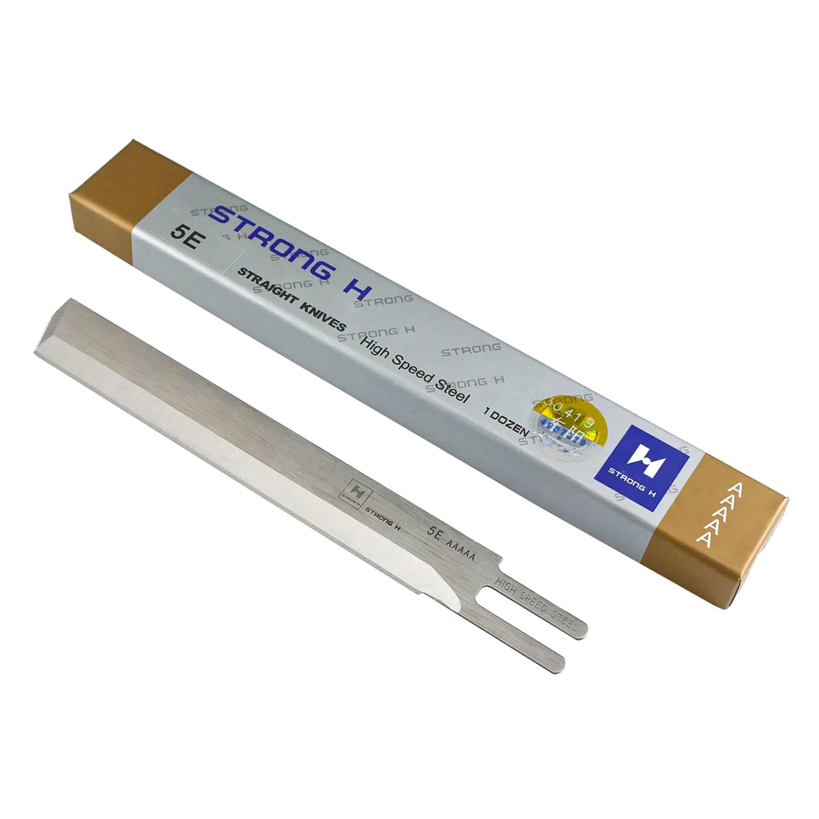 5 inch Blade (12 PCS) For KM and Eastman Straight Cutting Machine Fabric Cut Knife Made By High Speed Steel (HSS)