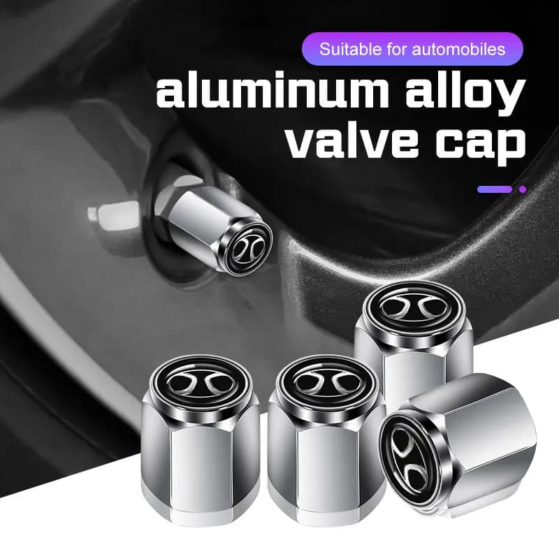 For Baic x55 x35 x75 ii evo 5 Beijing bj40 BJ20 bj80 u7 x7 4PCS Auto Wheel Rubber valve Air Covers Air Covers Waterproof Accessories