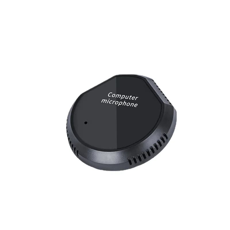 Microfono vivavoce per conferenze per computer PC Microfono da tavolo USB Microfono da studio con altoparlante per videogiochi per PC