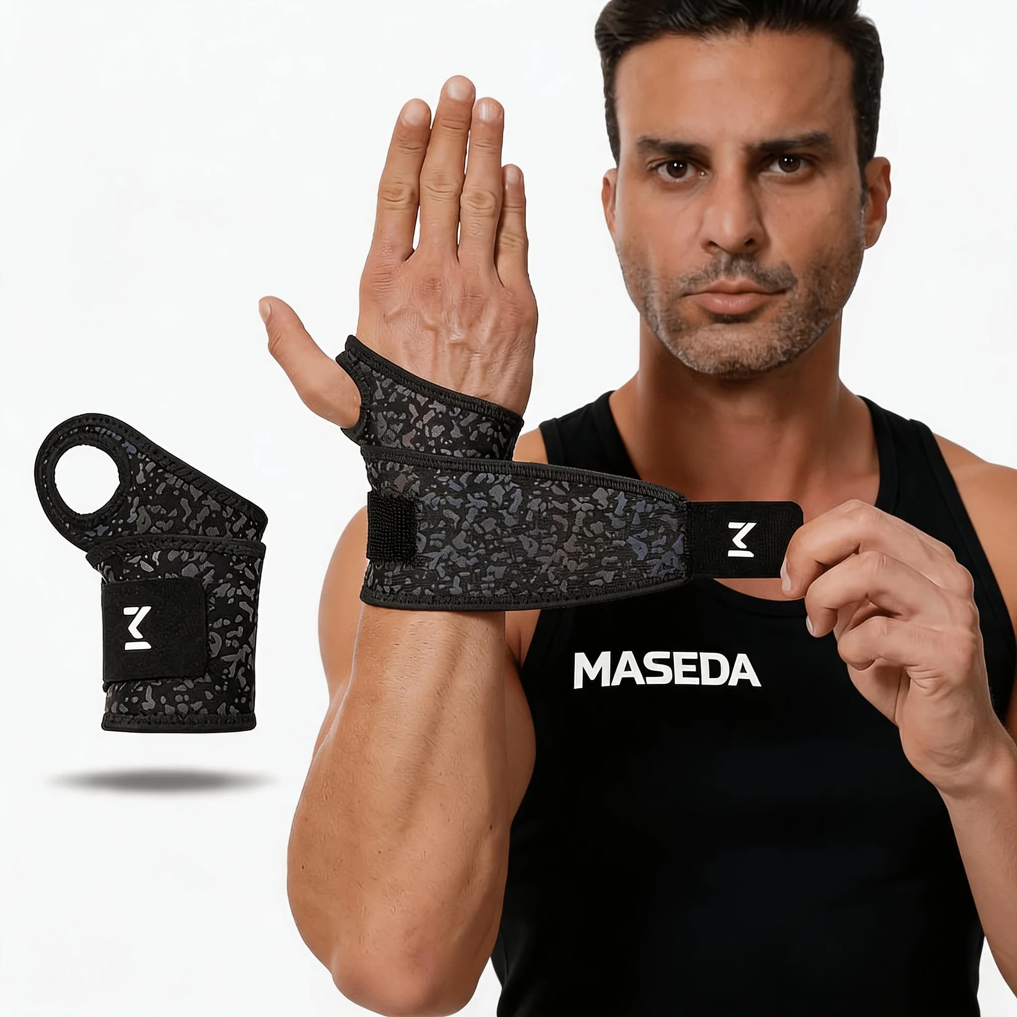 Adjustable Elastic Wrist Brace, Wrist Joint Support Compression Wristband, Comfortable And Breathable, Suitable for Men WOMEN