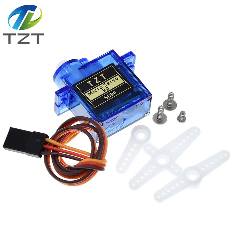 TZT Official Smart Electronics Rc Mini Micro 9g 1.6KG Servo SG90 For Arduino DIY