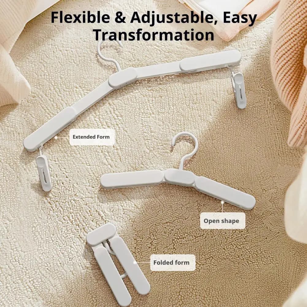 Foldable Light Travel Clothes with Clip, Portable and Space Saving for Cruises