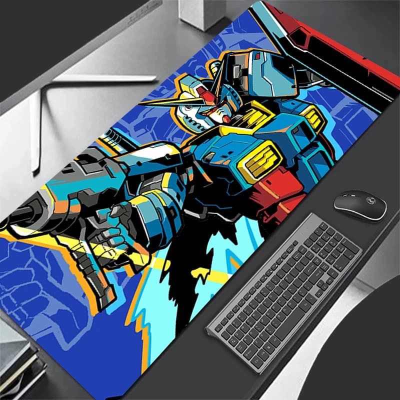 Tappetino per mouse anime Hot Anime Mechanical Warrior RX-78-2 G-gundam Gamer PC Computer HD Print Tappetino da scrivania Accessori per tastiera Tappetino per mouse