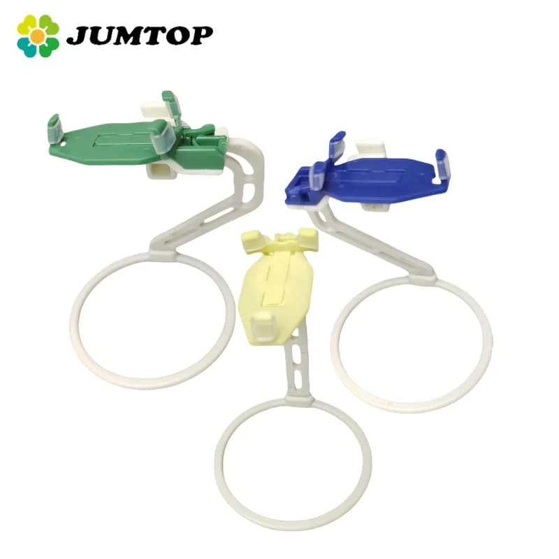 JUMTOP 3 Pz/set Dentale Sensore A Raggi X Posizionatore Titolare Digitale Localizzatore di Film A Raggi X Dentista Strumento di Posizionamento In Plastica Portatile
