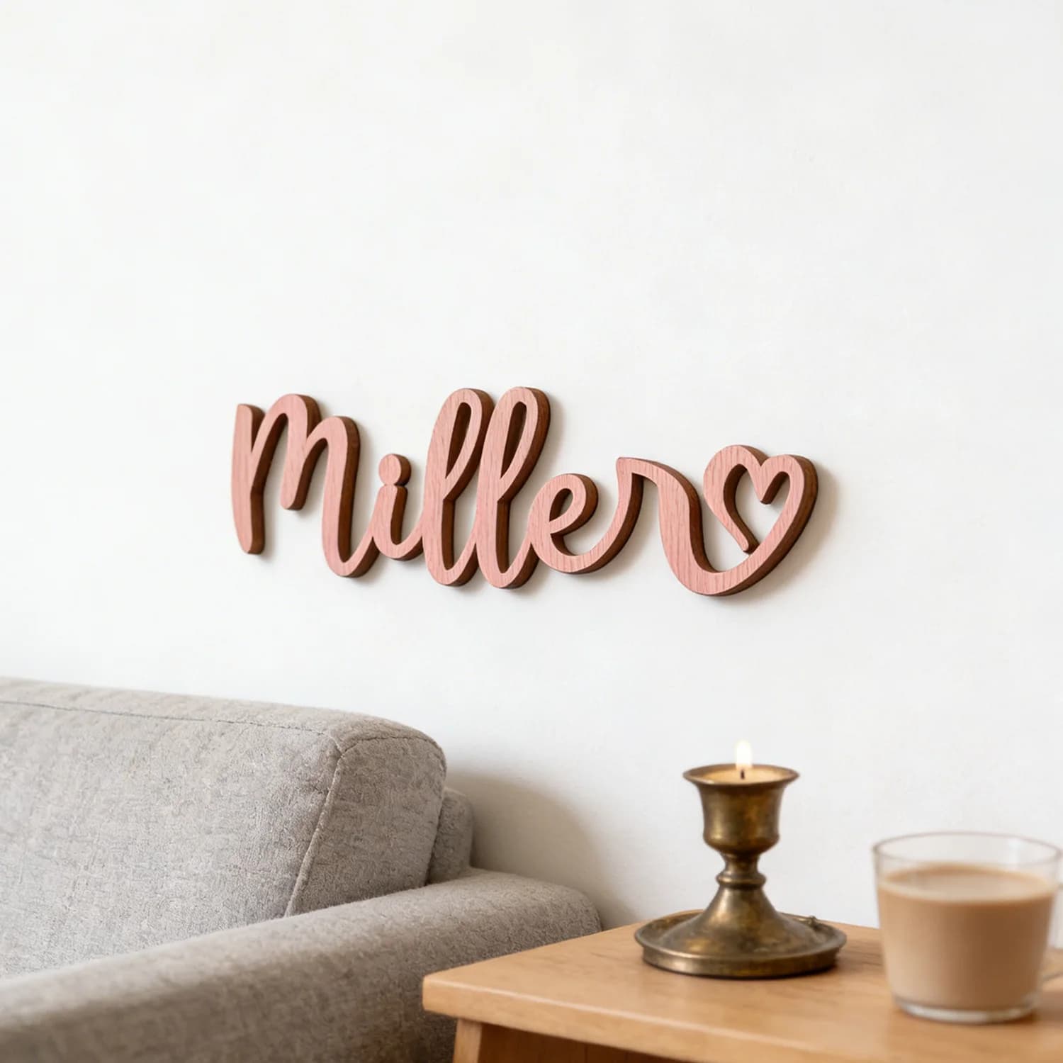 1 targhetta in legno con nome personalizzato, souvenir in legno, adatta per decorazioni murali e per la casa.