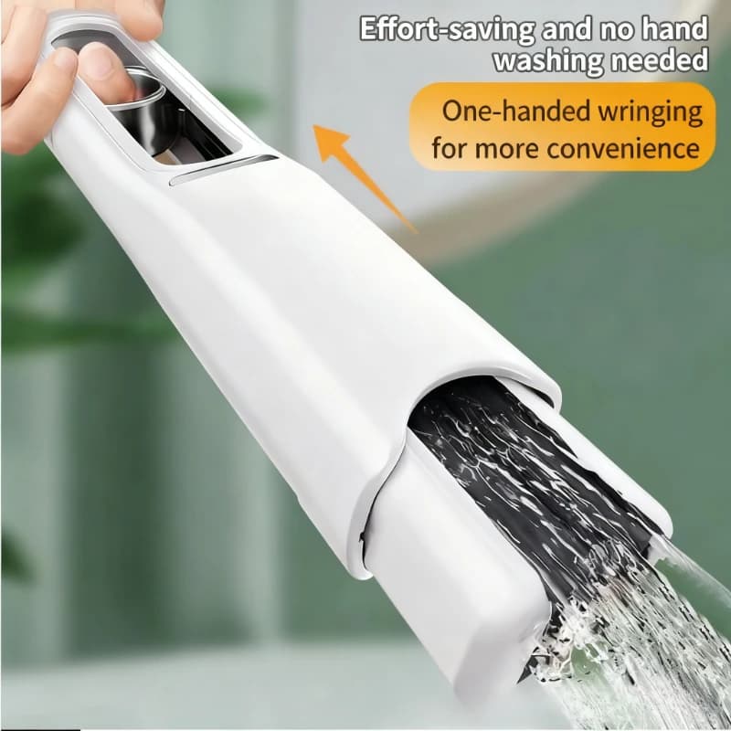 Mini Mop per Scrivania, Multiuso Pieghevole per Pulizia a Secco e Umido, Assorbente per Pavimenti, Vetri, Bagno, Compatto e Leggero, Scelta Ideale