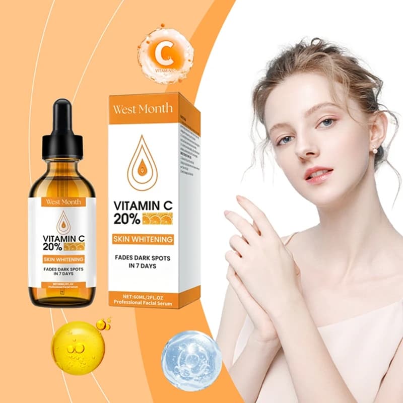 Vitamin C 20% Essence Hyaluronic Acid Retinol Amino Acids Increases Skin Collagen Hydrating Skin Carnosa Anti Aging Rugs Siero Viso