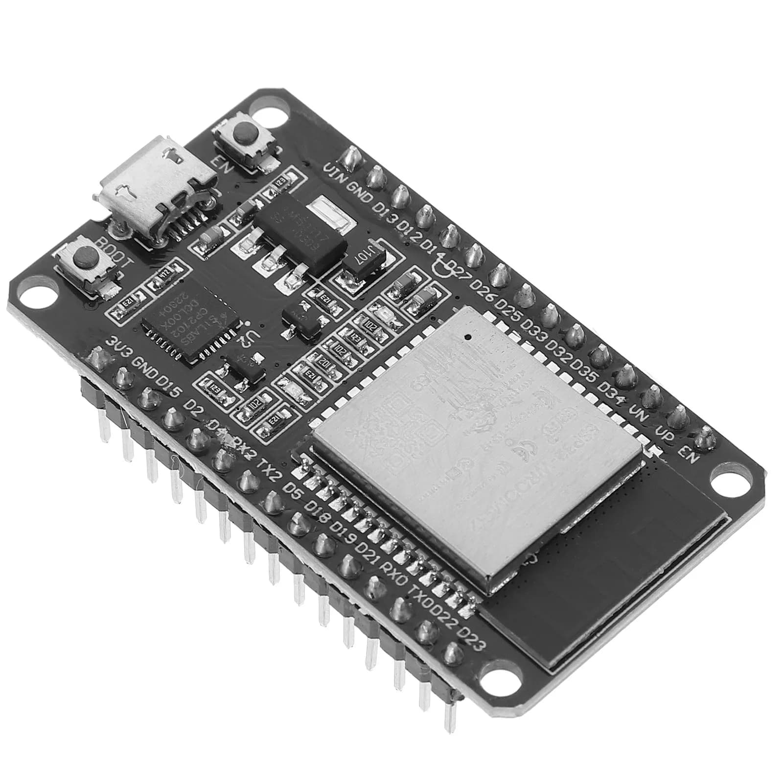 Scheda di sviluppo Microcontrollore WiFi dual-core Modulo integrato da 2,4 GHz Trasmissione del segnale stabile Basso consumo energetico