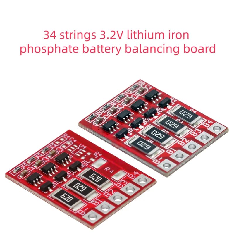 (1 pz) 3/4 serie 3.2 V 3.6 V litio ferro fosfato funzione di bilanciamento scheda di bilanciamento di ricarica