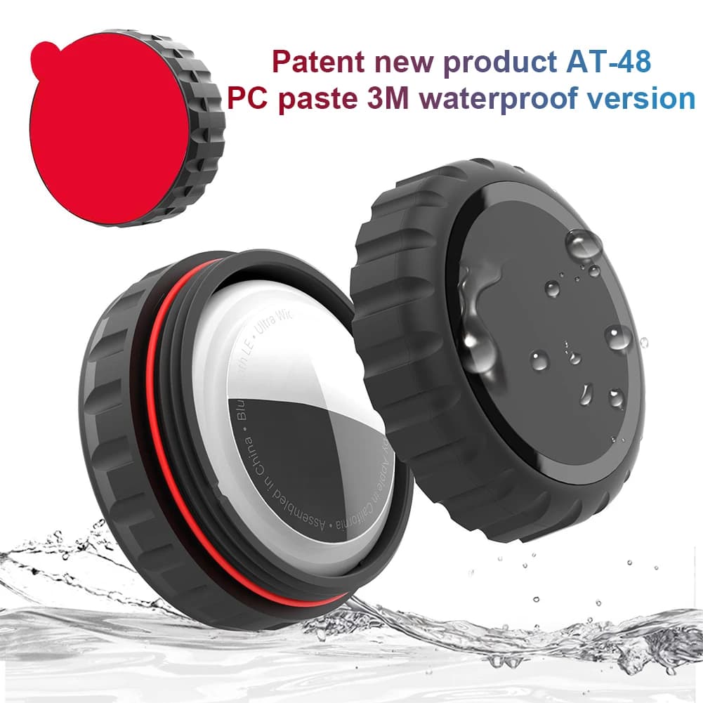 Supporto adesivo impermeabile ultra resistente per Apple AirTag, custodia per tracciamento GPS per auto, bici, camion, moto