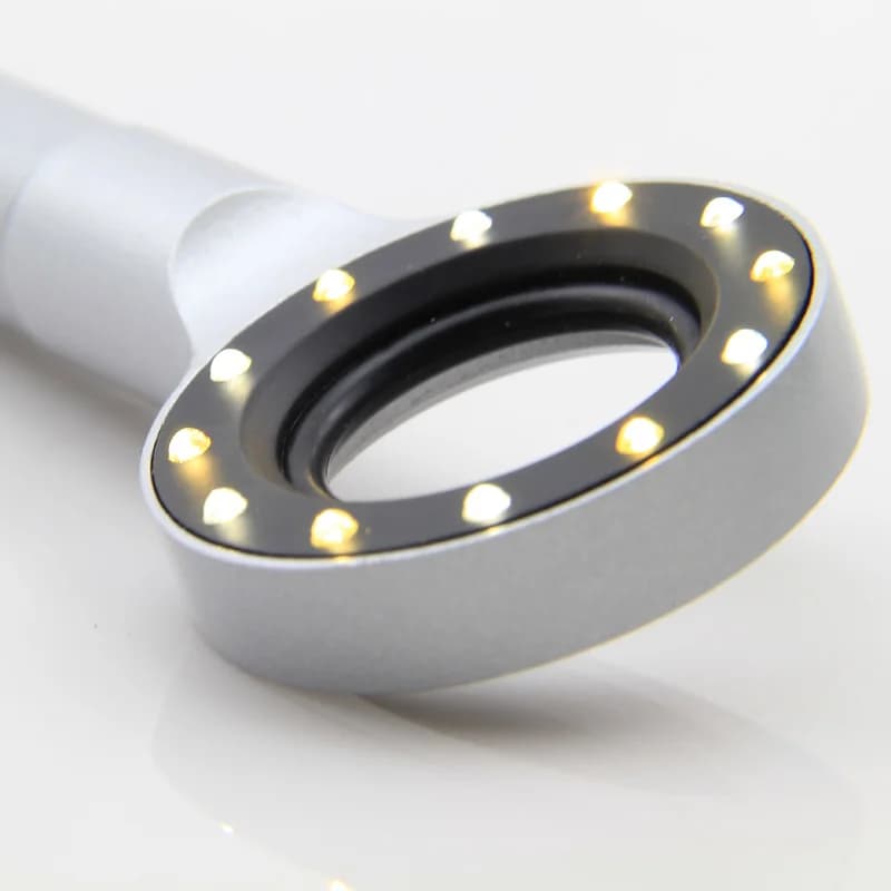 SKYLUN Base dentale Guida per paralume 3 in 1 TRI Spectra LED Paralume abbinato Luce comparatore Accessorio per sbiancamento dei denti TW107