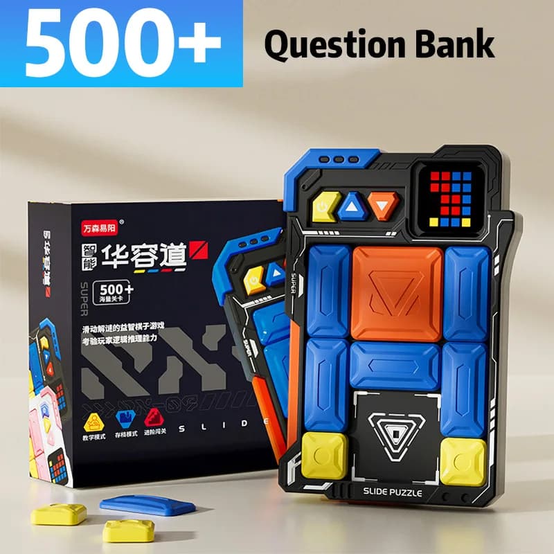 Nuovo Super Slide Huarong Road Smart Sensor Gioco 500+ Livelled UP Rompicapo Puzzle Interattivi Fidget Giocattoli Per I Regali Dei Bambini