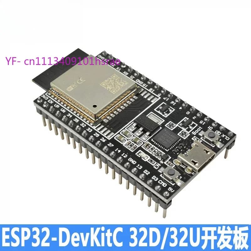 Scheda di sviluppo ESP32-DevKitC V4, modulo ESP32-WROOM-32, WiFi + Bluetooth Dual Core, compatibile con IoT Arduino