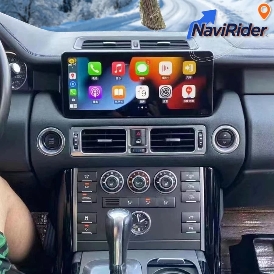 Per Land Rover Range Rover V8 L322 2005-2012 Lettore Multimediale Bluetooth per Auto Schermo Android 12.3" Carplay GPS Stereo Navigazione