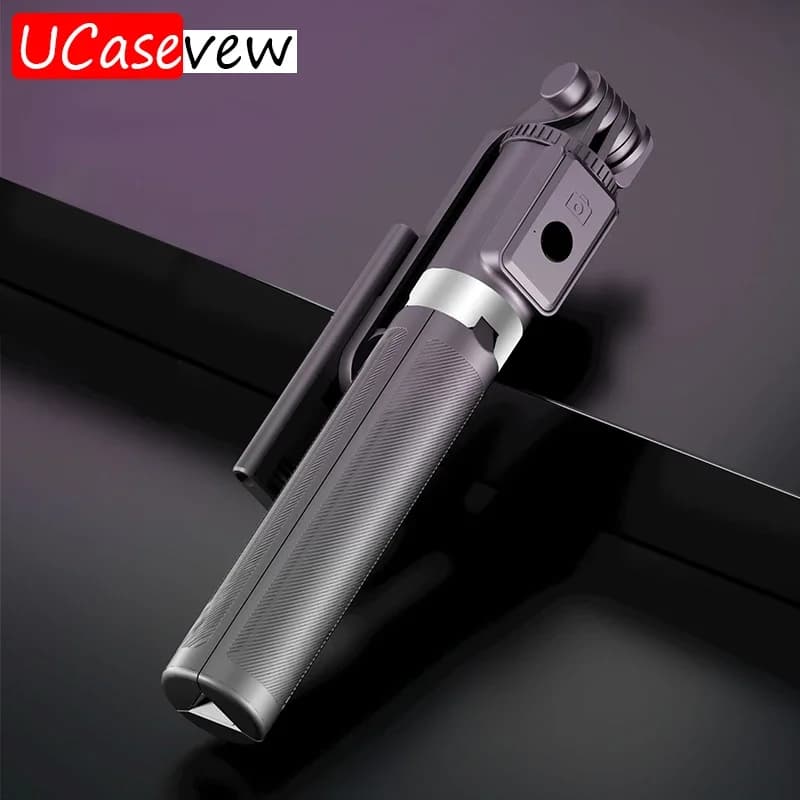 Treppiede Selfie Stick Wireless Bluetooth Scalabile per iPhone 16, Supporto per Telefono per Streaming Live, Treppiede Pieghevole Estensibile
