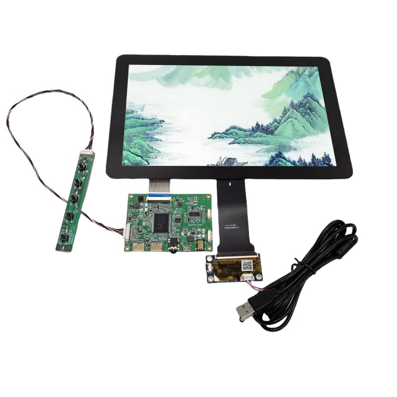 Kit modulo display LCD touch capacitivo da 10.1 pollici 2K 2560x1600 IPS 2mini modulo auto compatibile con HDMI Monitor Touch Raspberry Pi