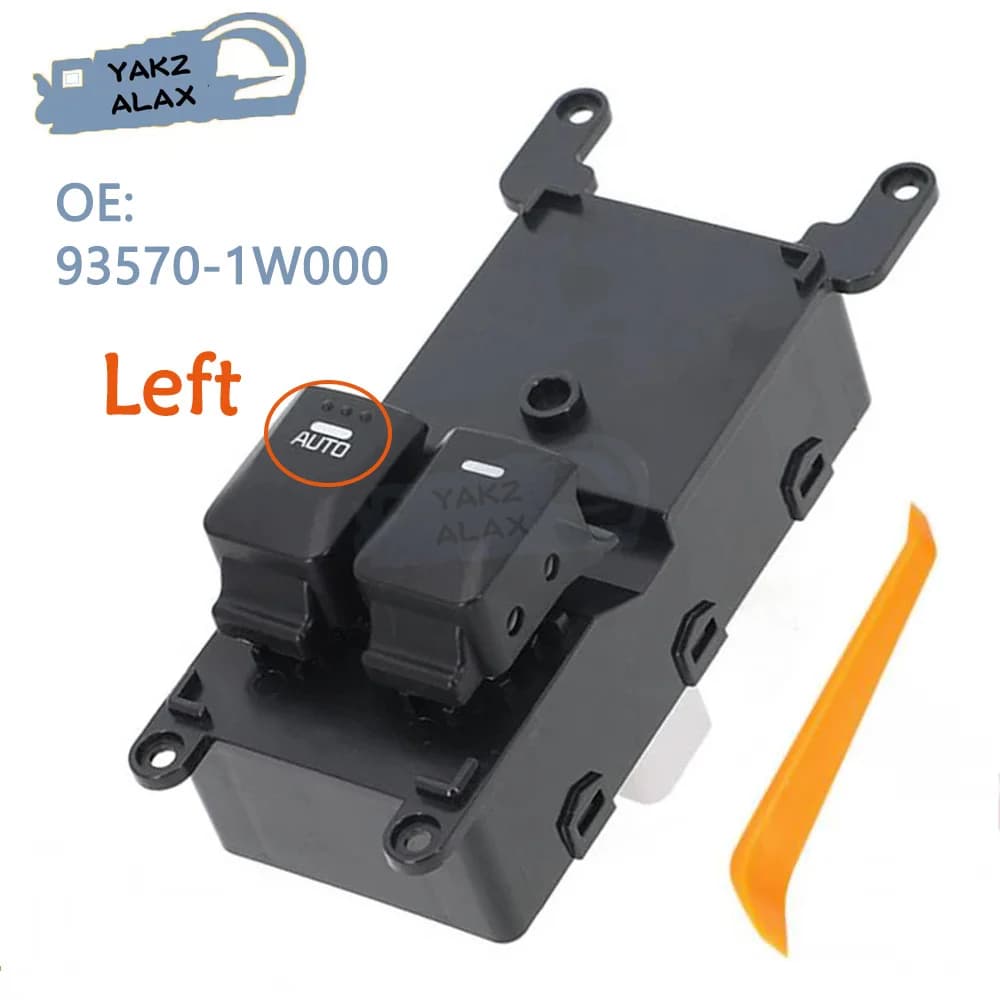 93570-1W000 per Kia Rio III (UB) 2012 Interruttore di Controllo Finestrino Elettrico Accessori Auto Pulsante Regolatore Vetro 935701W000