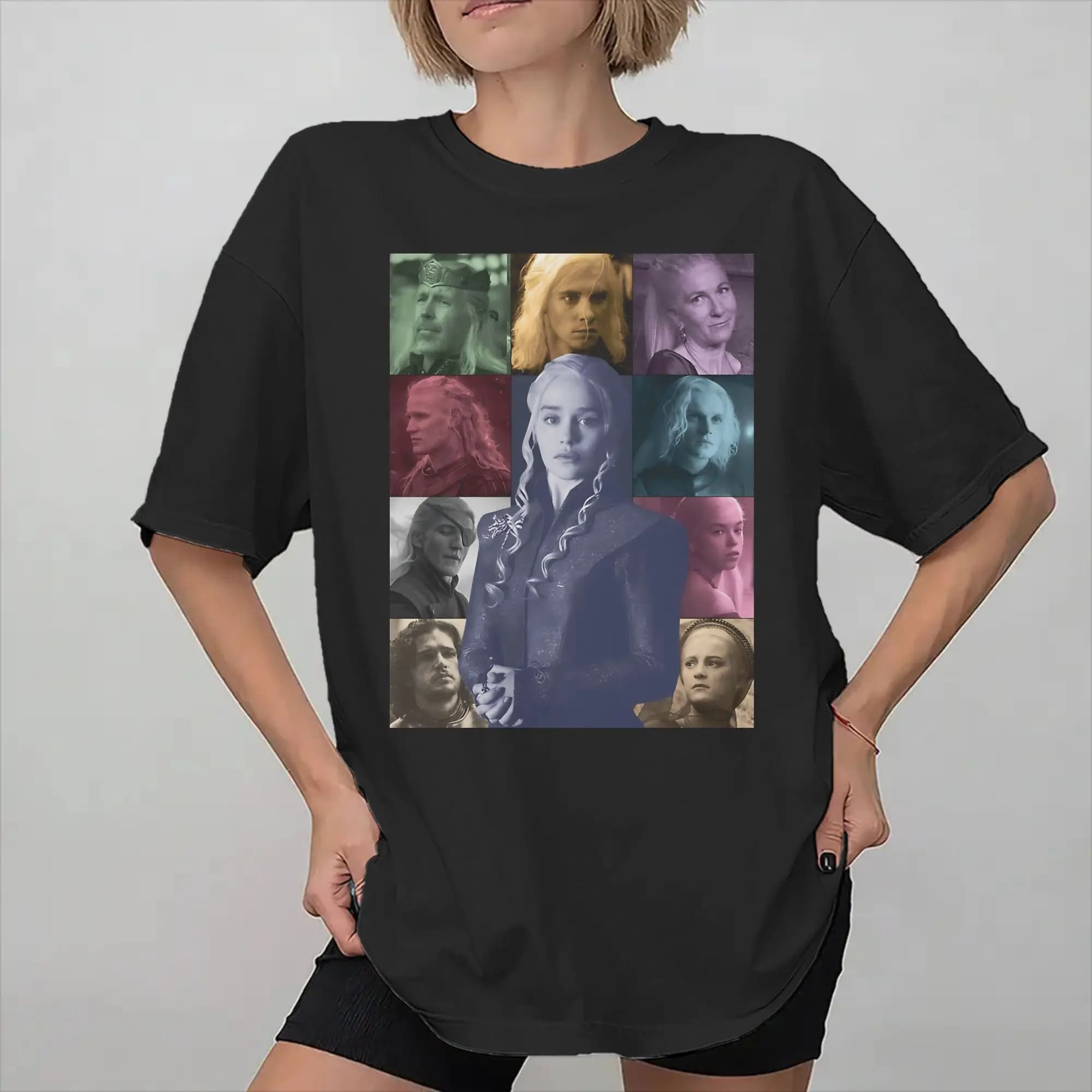 House Tagaryen The Eras Tour Houses of the Dragons Tee Shirt for Men Women Graphic T Shirts Cotton Clothes