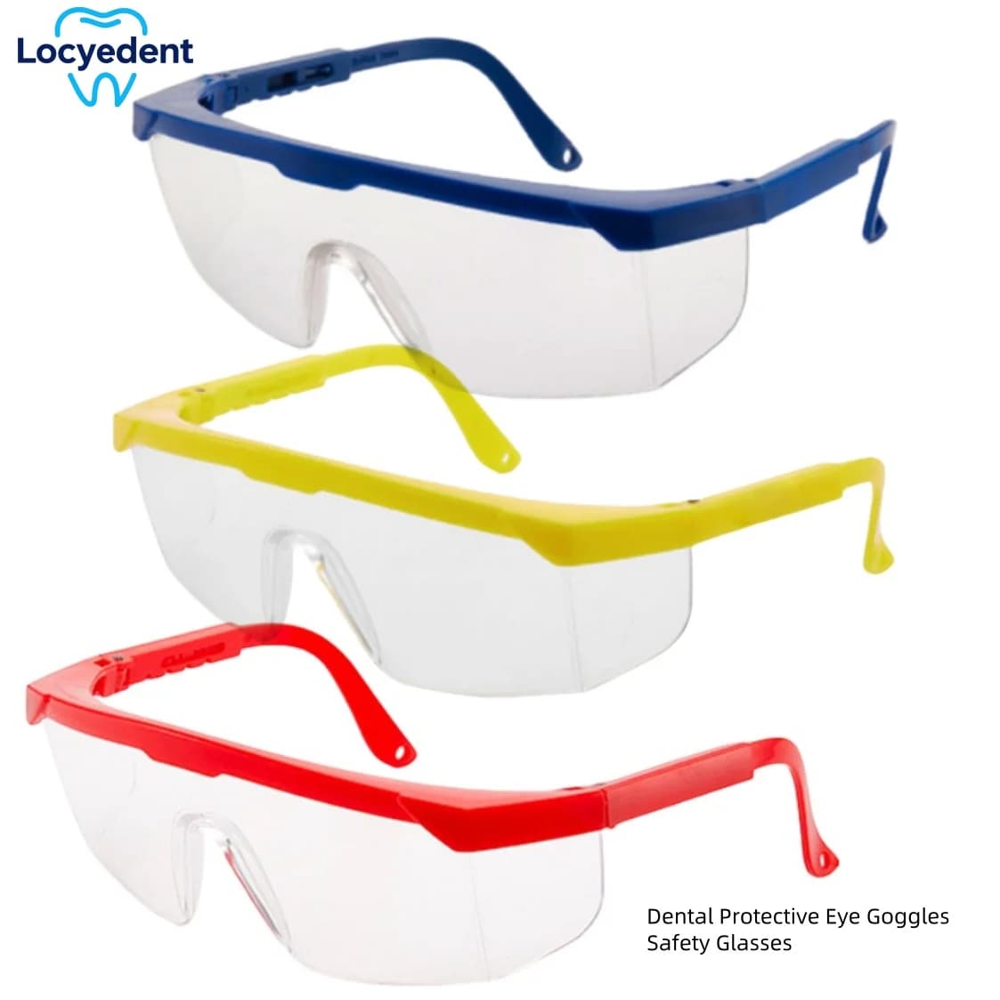 5 pcs of eye protection glasses dental lab glasses glasses teeth whitening tools